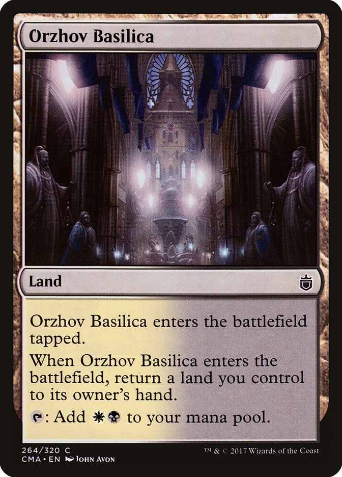 Orzhov Basilica [Commander Anthology] | Silver Goblin