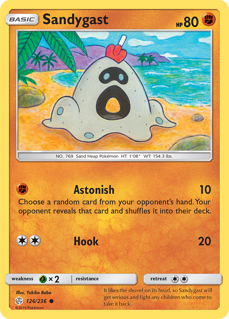 Sandygast (126/236) [Sun & Moon: Cosmic Eclipse] | Silver Goblin