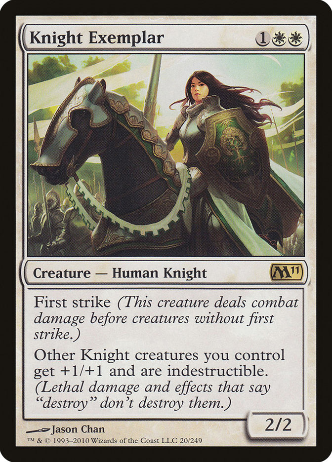 Knight Exemplar [Magic 2011] | Silver Goblin