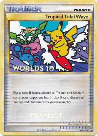 Tropical Tidal Wave (HGSS18) (Finalist) [HeartGold & SoulSilver: Black Star Promos] | Silver Goblin