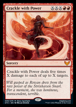Crackle with Power [Strixhaven: School of Mages] | Silver Goblin