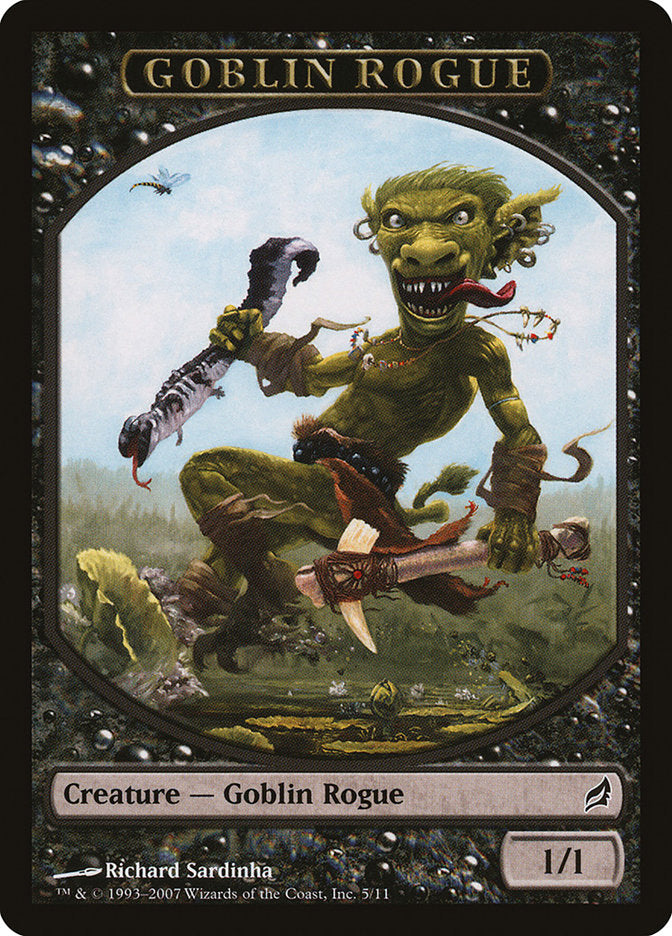 Goblin Rogue Token [Lorwyn Tokens] | Silver Goblin