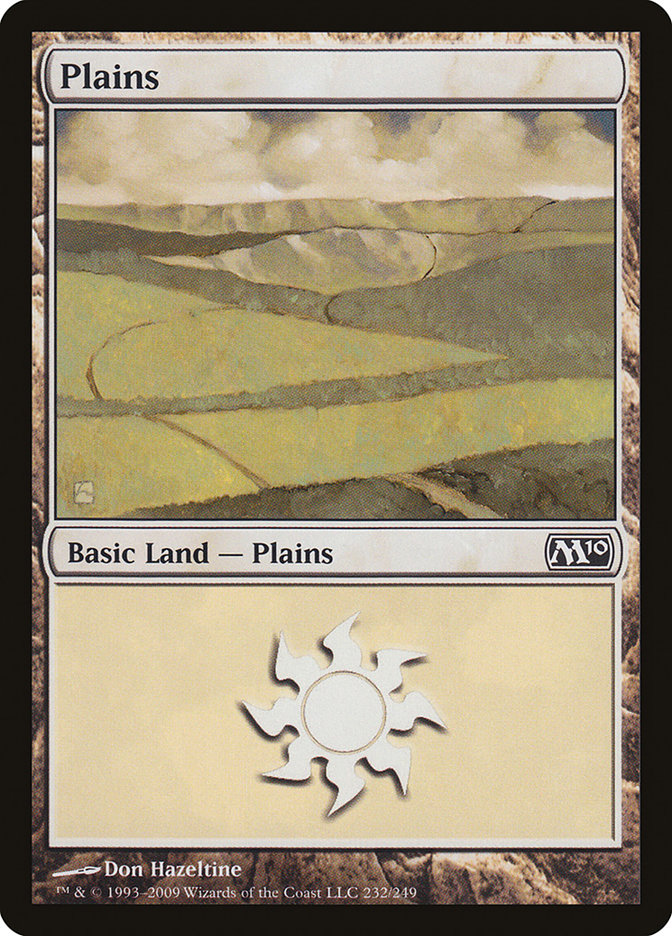 Plains (232) [Magic 2010] | Silver Goblin