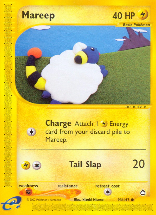 Mareep (93/147) [Aquapolis] | Silver Goblin