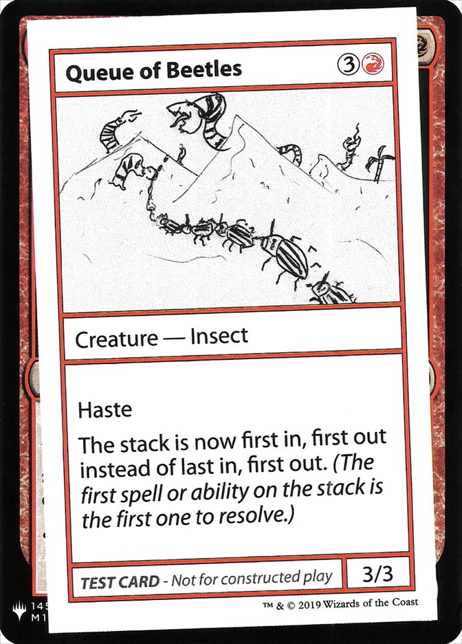 Queue of Beetles [Mystery Booster Playtest Cards] | Silver Goblin