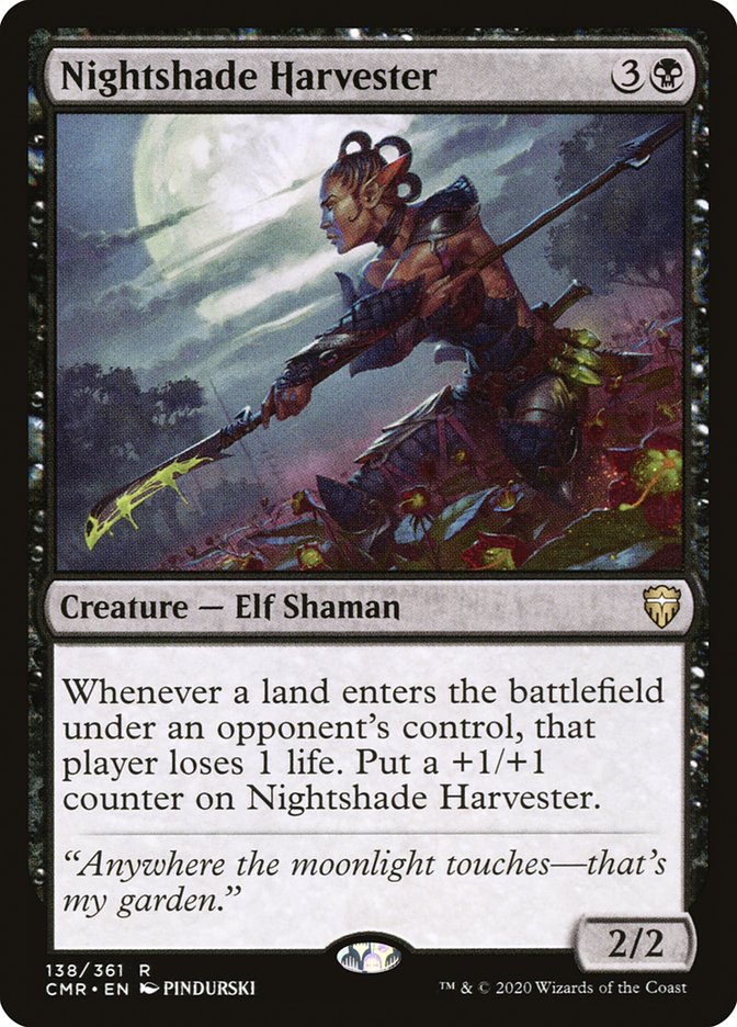 Nightshade Harvester [Commander Legends] | Silver Goblin