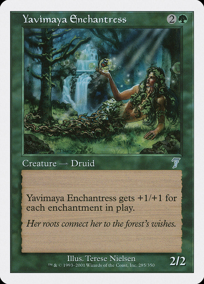 Yavimaya Enchantress [Seventh Edition] | Silver Goblin