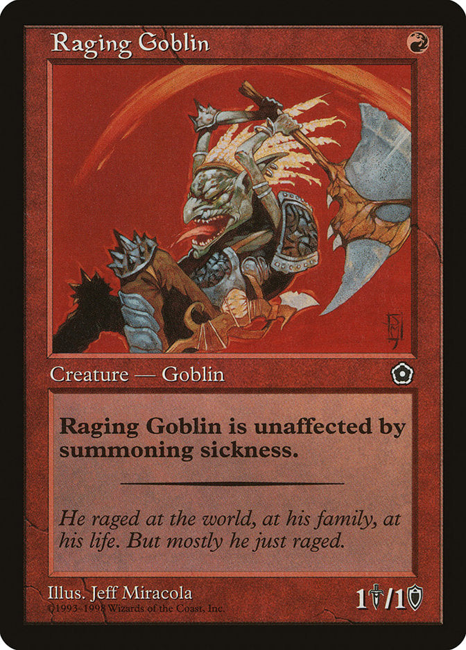 Raging Goblin [Portal Second Age] | Silver Goblin