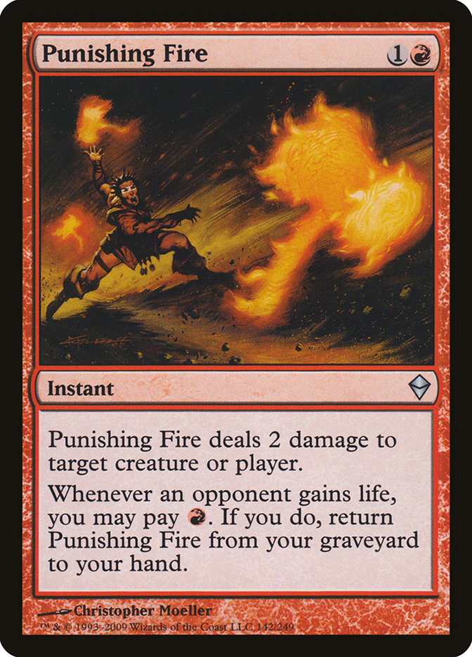 Punishing Fire [Zendikar] | Silver Goblin