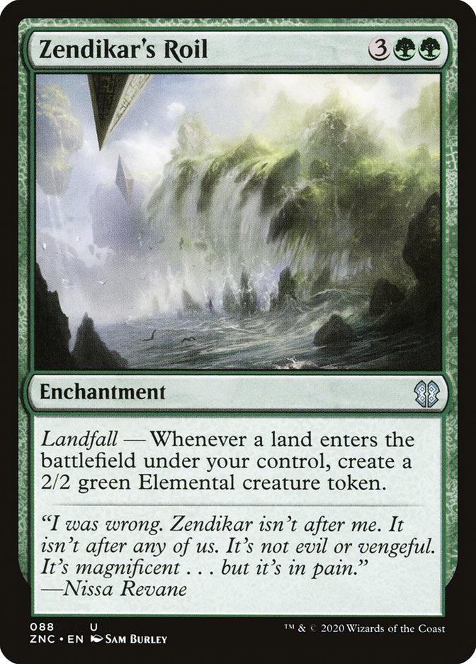 Zendikar's Roil [Zendikar Rising Commander] | Silver Goblin
