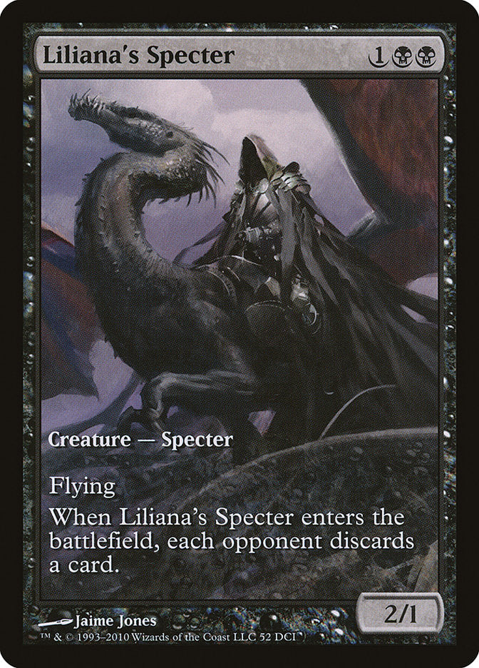 Liliana's Specter (Extended Art) [Magic 2011 Promos] | Silver Goblin