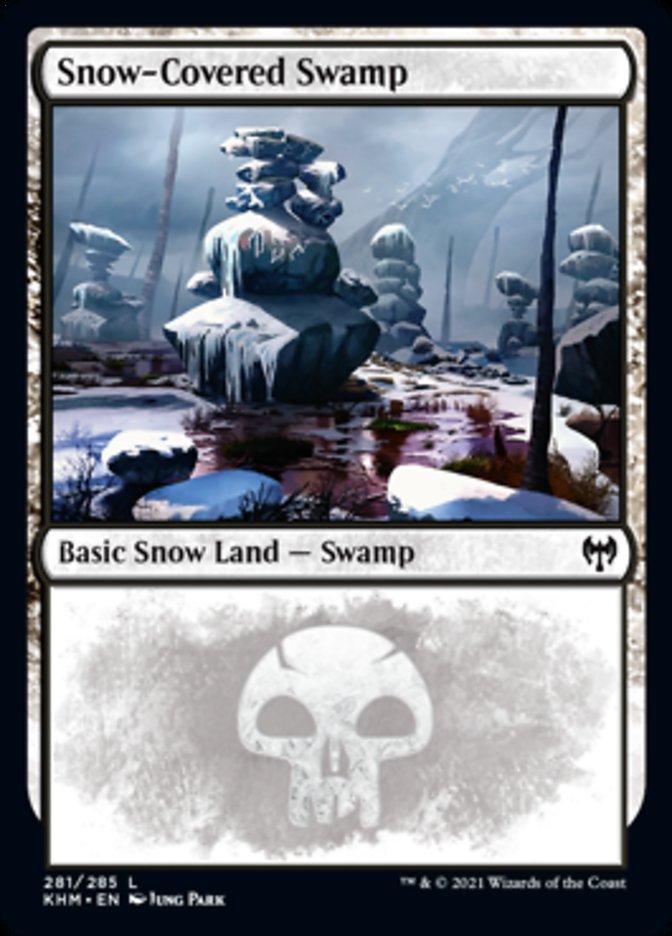 Snow-Covered Swamp (281) [Kaldheim] | Silver Goblin