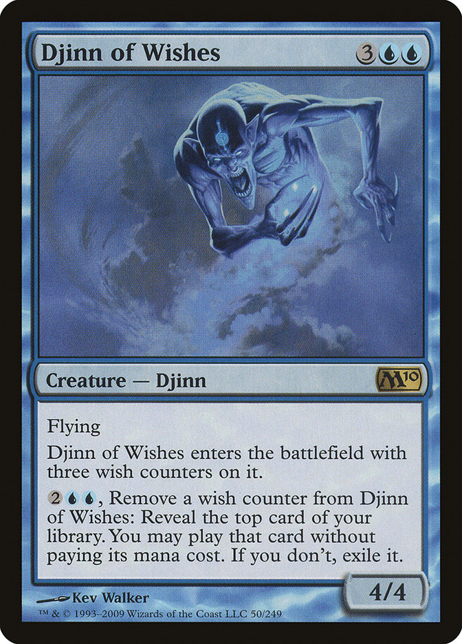 Djinn of Wishes [Magic 2010] | Silver Goblin