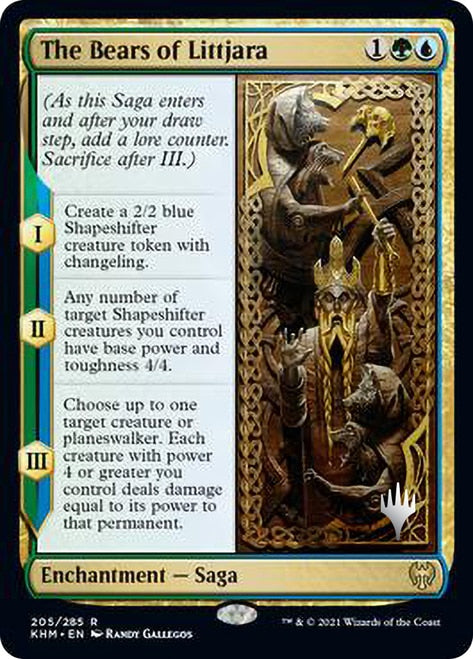 The Bears of Littjara (Promo Pack) [Kaldheim Promos] | Silver Goblin