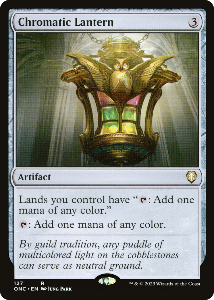 Chromatic Lantern [Phyrexia: All Will Be One Commander] | Silver Goblin