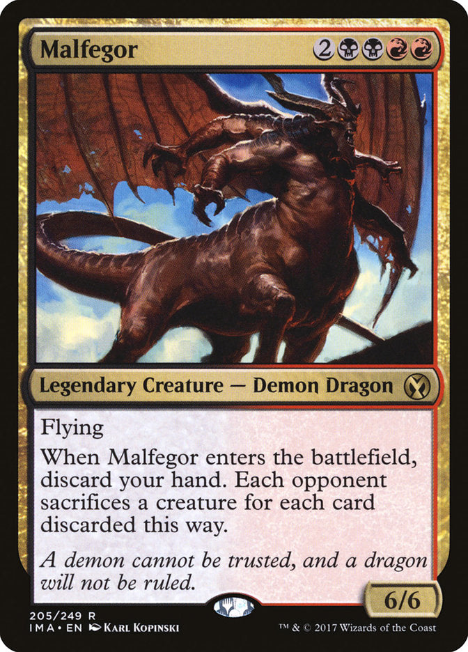 Malfegor [Iconic Masters] | Silver Goblin