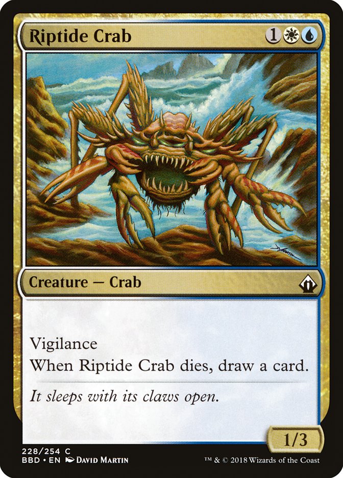 Riptide Crab [Battlebond] | Silver Goblin
