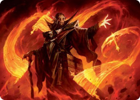 Plargg, Dean of Chaos Art Card [Strixhaven: School of Mages Art Series] | Silver Goblin