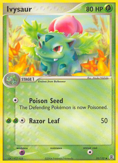 Ivysaur (35/112) [EX: FireRed & LeafGreen] | Silver Goblin