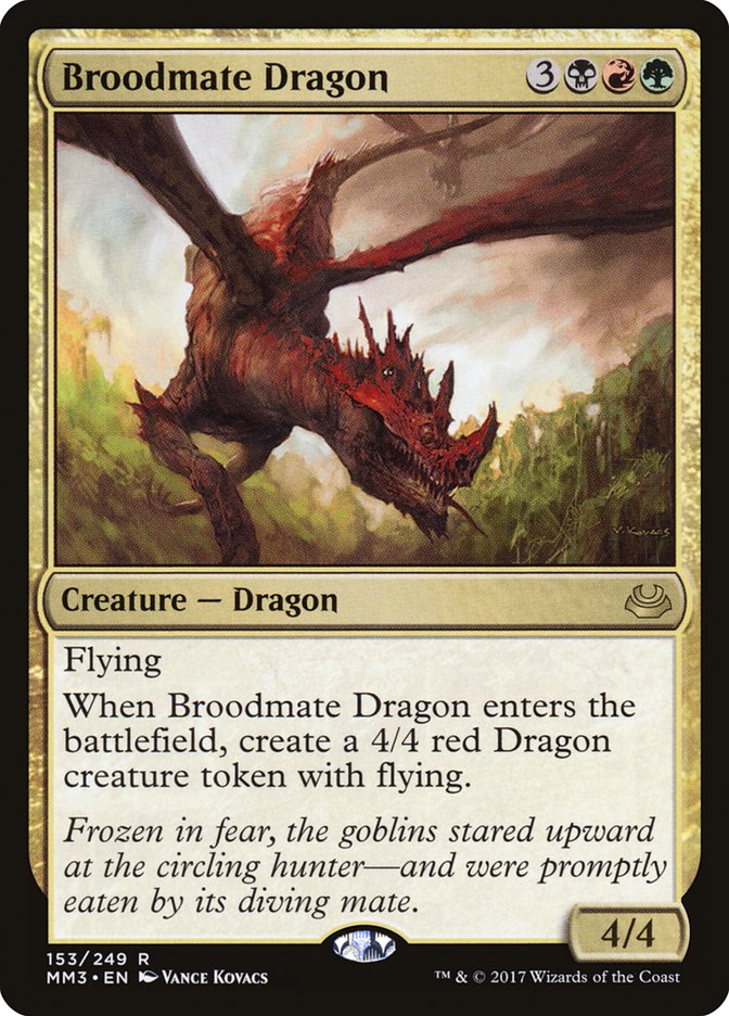 Broodmate Dragon [Modern Masters 2017] | Silver Goblin