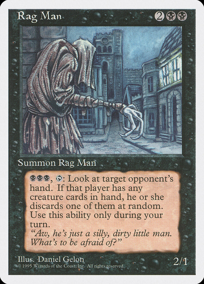 Rag Man [Fourth Edition] | Silver Goblin