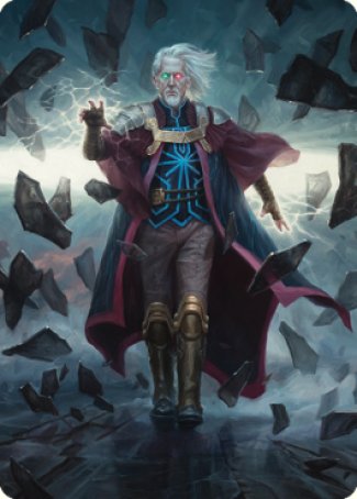 Urza, Planeswalker Art Card [The Brothers' War Art Series] | Silver Goblin