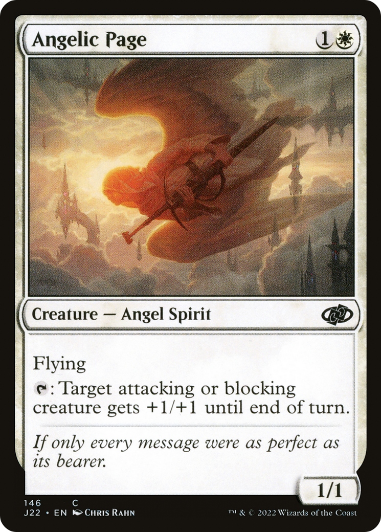 Angelic Page [Jumpstart 2022] | Silver Goblin