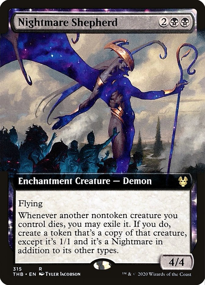 Nightmare Shepherd (Extended Art) [Theros Beyond Death] | Silver Goblin