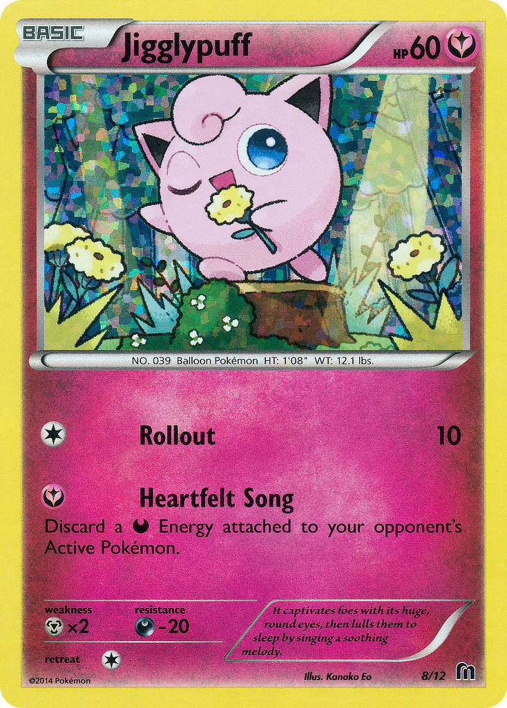 Jigglypuff (8/12) [McDonald's Promos: 2016 Collection] | Silver Goblin