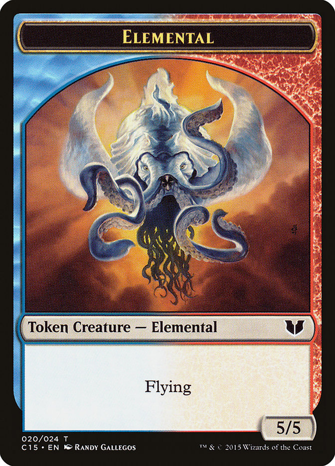 Elemental Token [Commander 2015 Tokens] | Silver Goblin