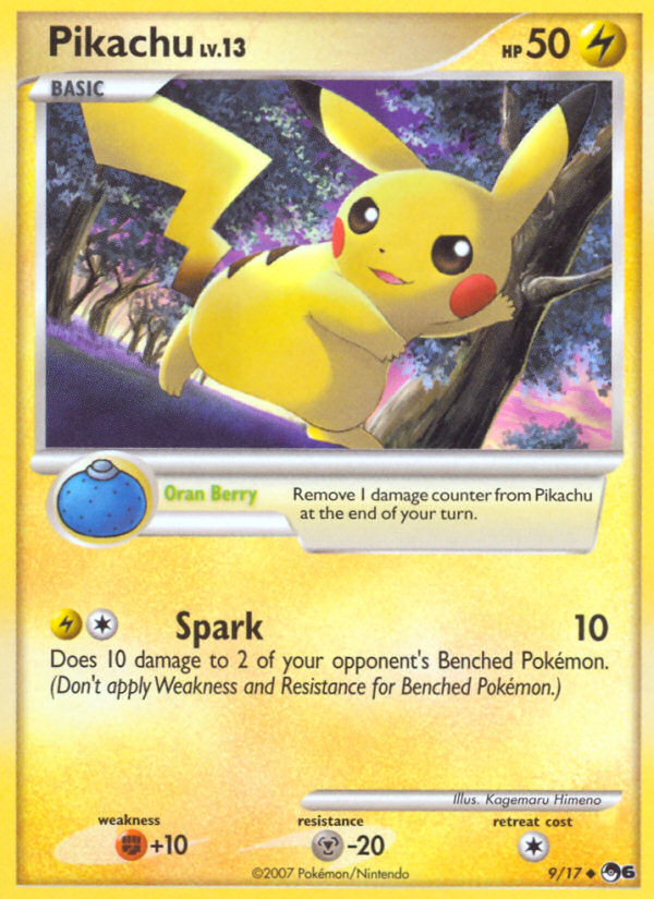 Pikachu (9/17) [POP Series 6] | Silver Goblin