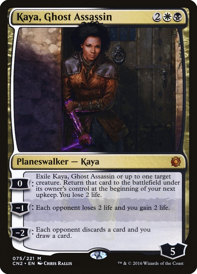 Kaya, Ghost Assassin (075/221) [Conspiracy: Take the Crown] | Silver Goblin