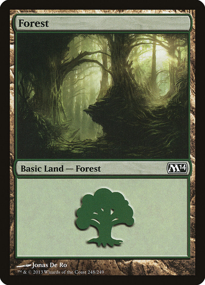 Forest (248) [Magic 2014] | Silver Goblin