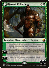 Garruk Relentless // Garruk, the Veil-Cursed [From the Vault: Transform] | Silver Goblin