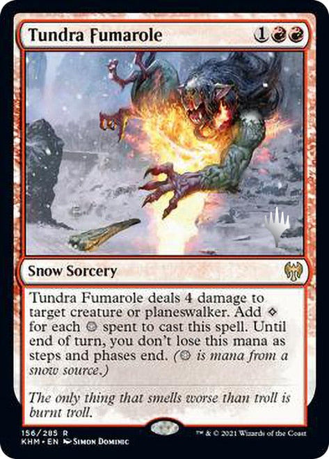 Tundra Fumarole (Promo Pack) [Kaldheim Promos] | Silver Goblin