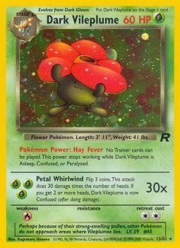 Dark Vileplume (13/82) [Team Rocket Unlimited] | Silver Goblin