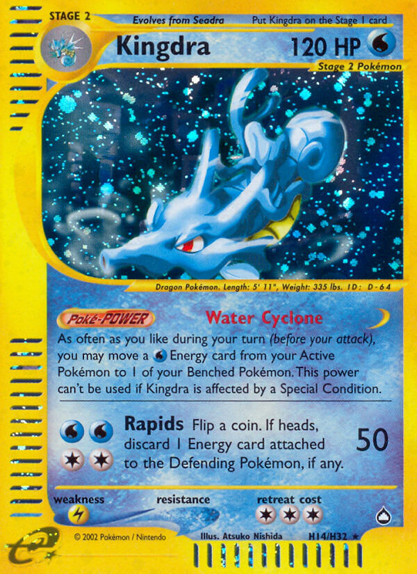 Kingdra (H14/H32) [Aquapolis] | Silver Goblin