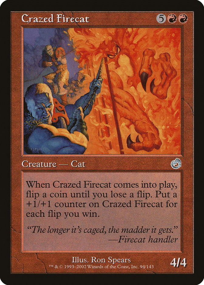 Crazed Firecat [Torment] | Silver Goblin