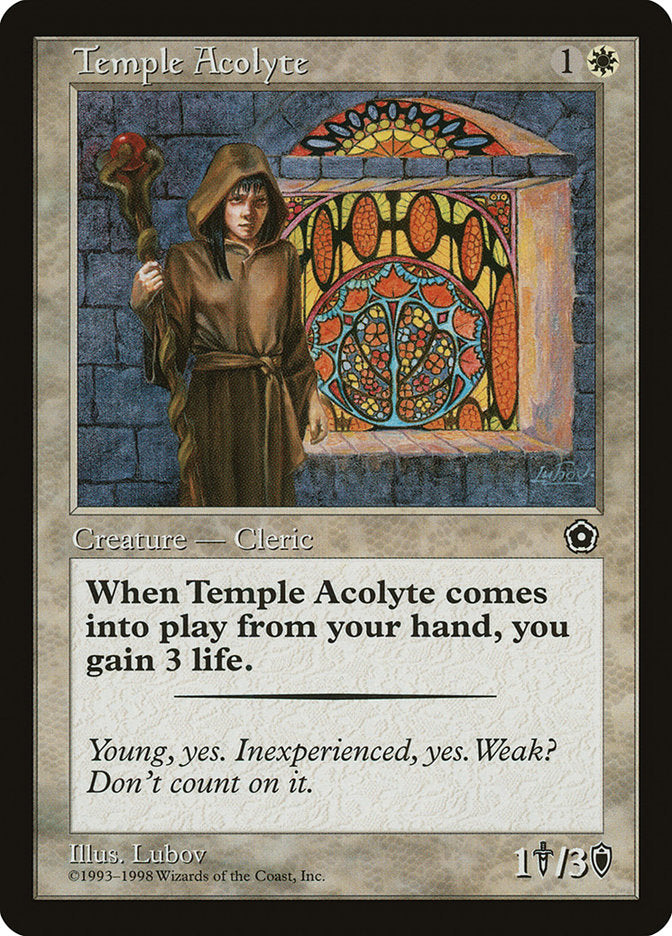 Temple Acolyte [Portal Second Age] | Silver Goblin
