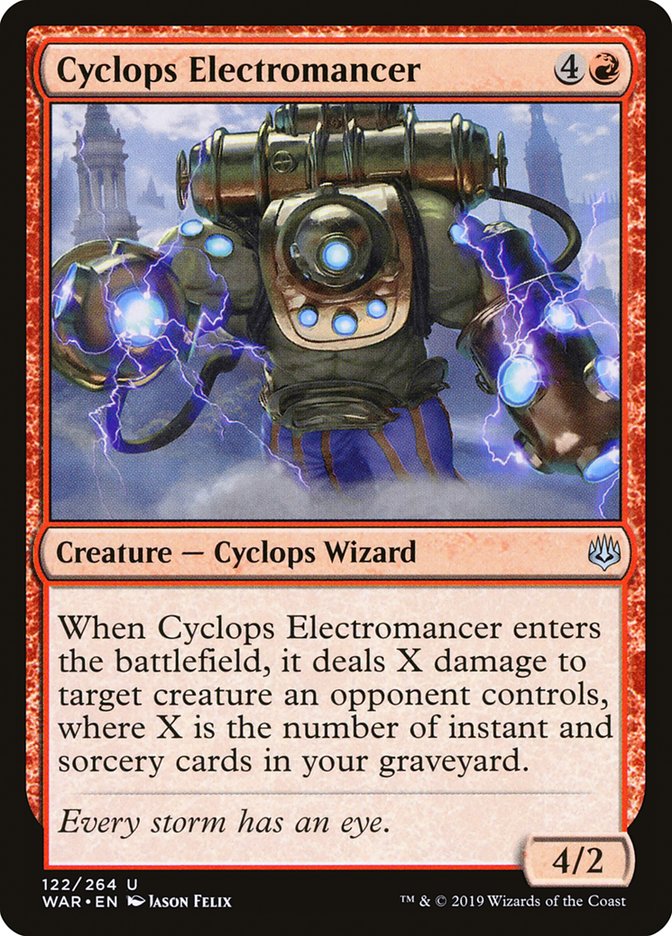 Cyclops Electromancer [War of the Spark] | Silver Goblin