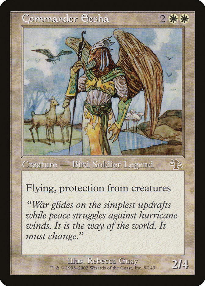 Commander Eesha [Judgment] | Silver Goblin
