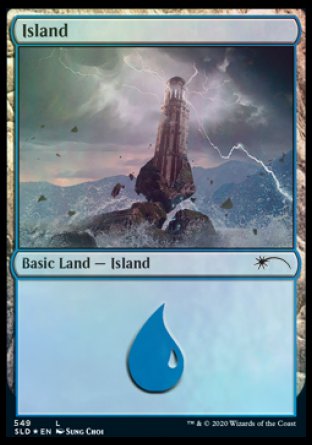 Island (Wizards) (549) [Secret Lair Drop Promos] | Silver Goblin