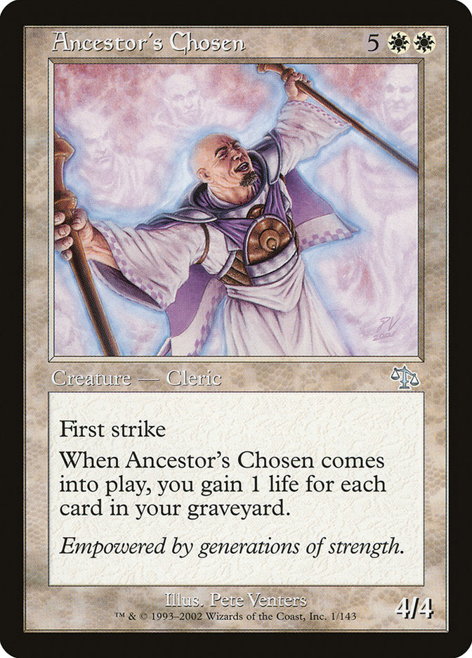 Ancestor's Chosen [Judgment] | Silver Goblin