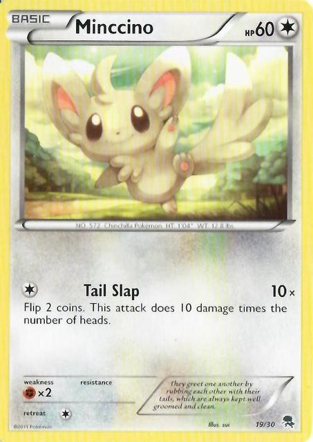 Minccino (19/30) [Black & White: Trainer Kit - Zoroark] | Silver Goblin