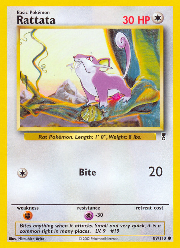 Rattata (89/110) [Legendary Collection] | Silver Goblin