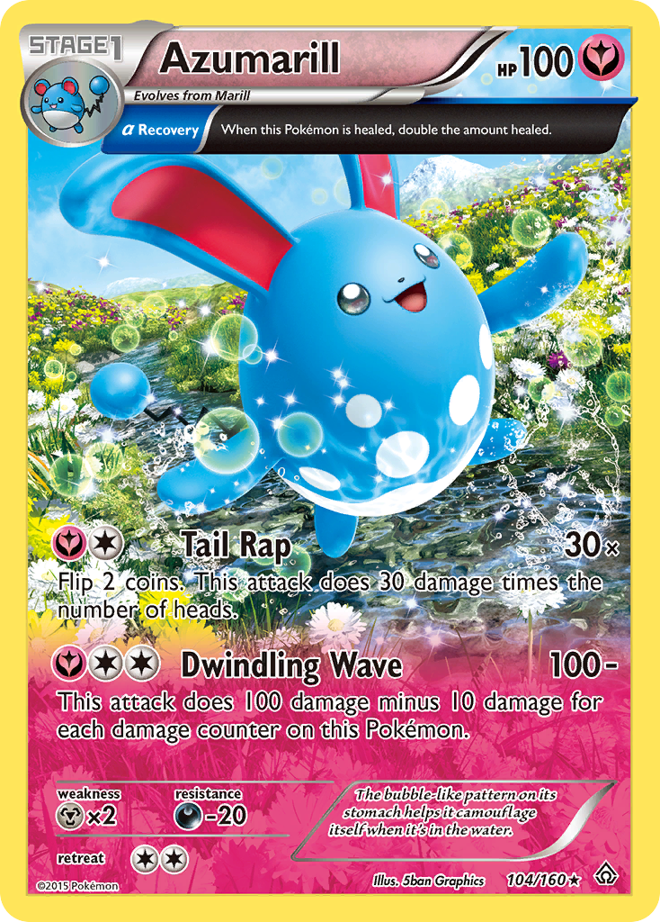 Azumarill (104/160) [XY: Primal Clash] | Silver Goblin