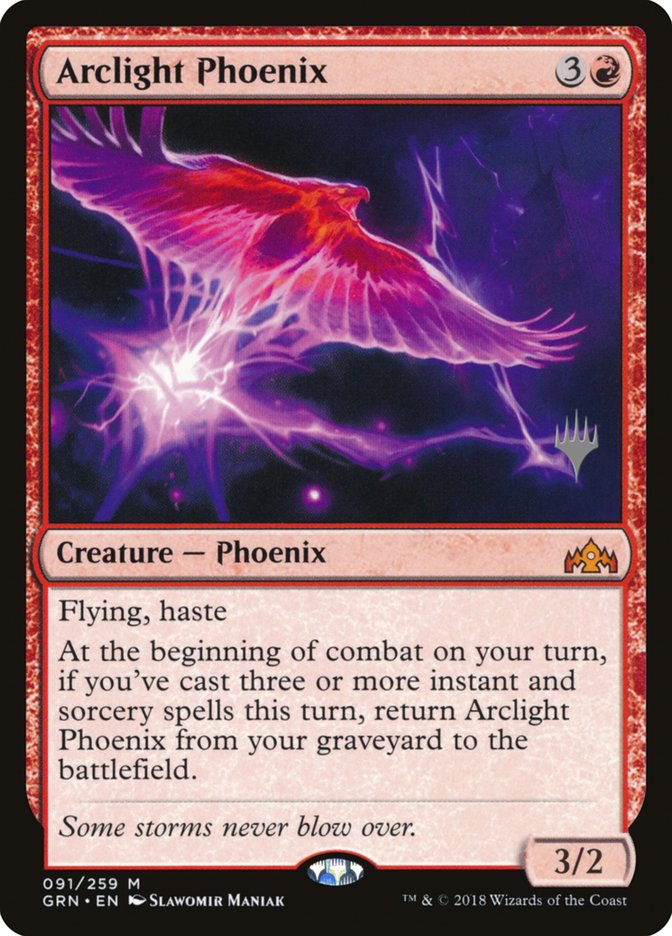 Arclight Phoenix (Promo Pack) [Guilds of Ravnica Promos] | Silver Goblin