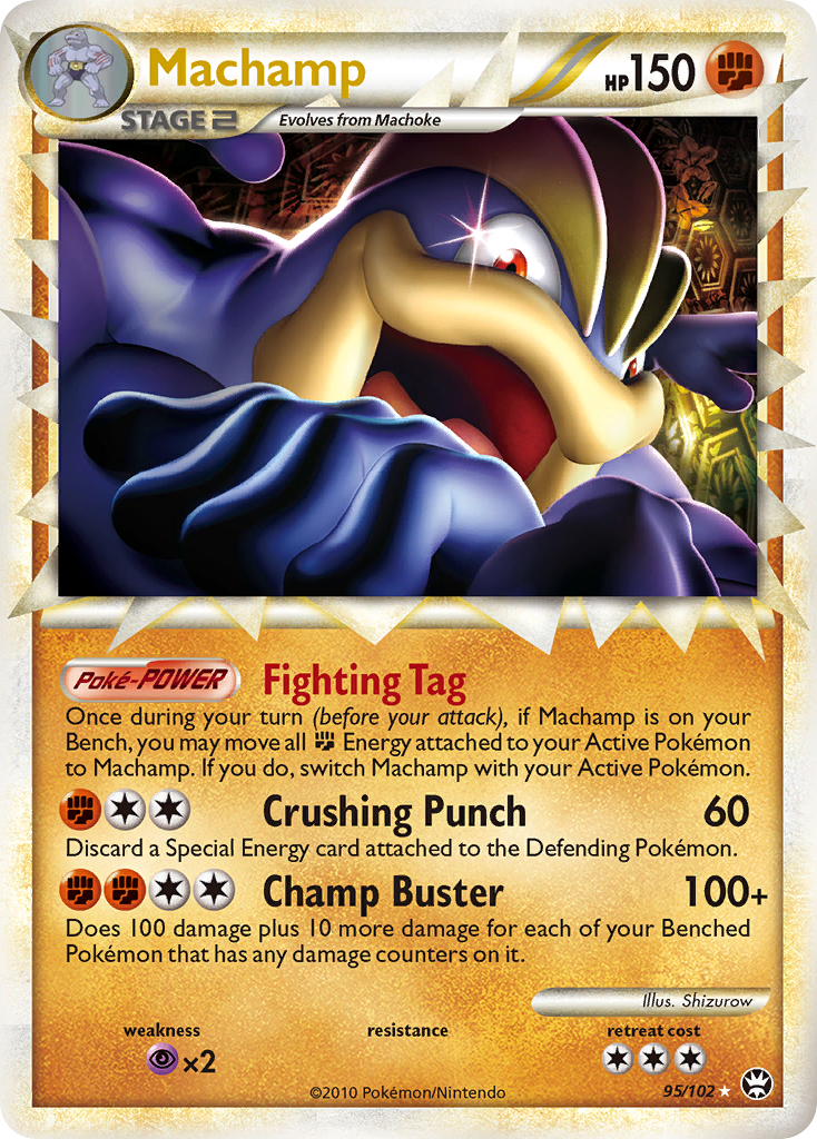 Machamp (95/102) [HeartGold & SoulSilver: Triumphant] | Silver Goblin