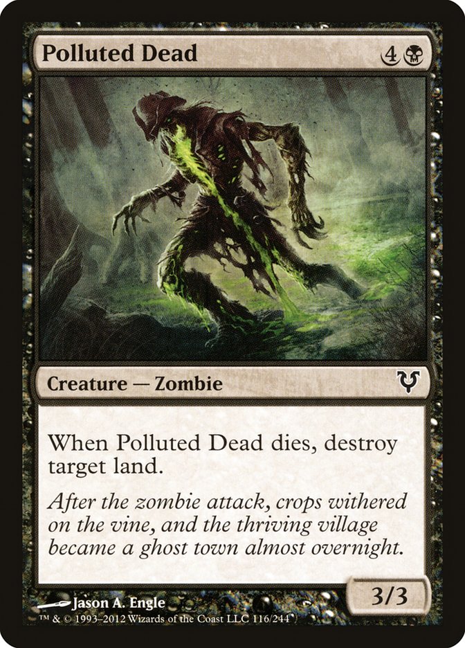 Polluted Dead [Avacyn Restored] | Silver Goblin