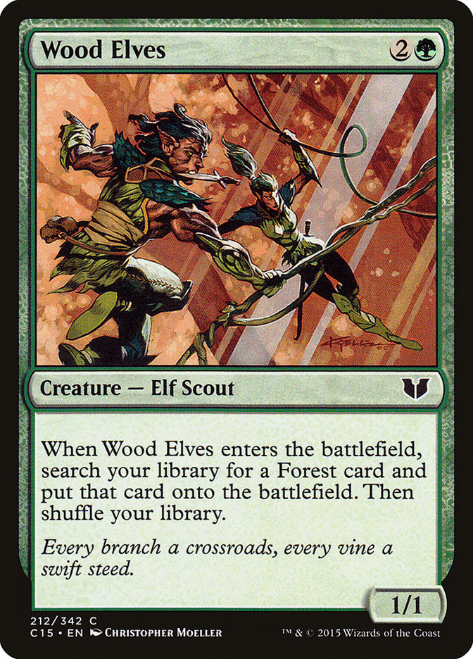 Wood Elves [Commander 2015] | Silver Goblin